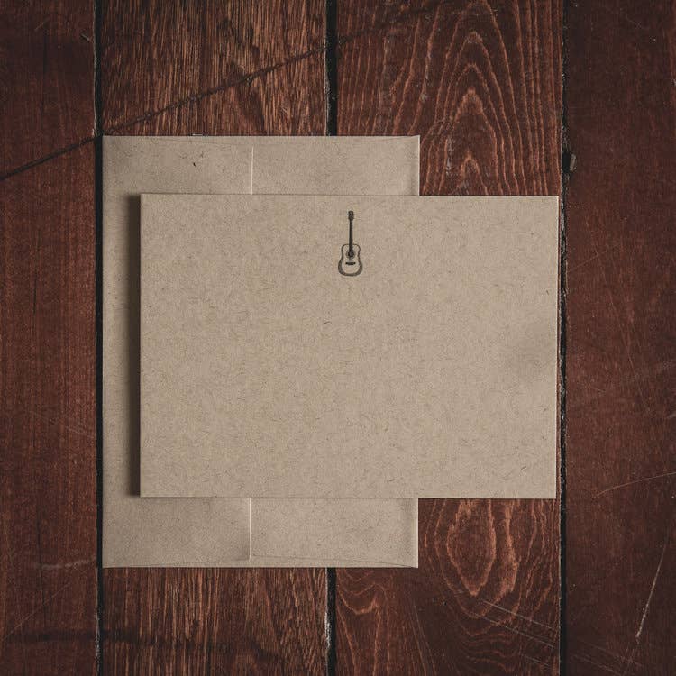 Guitar Note Cards