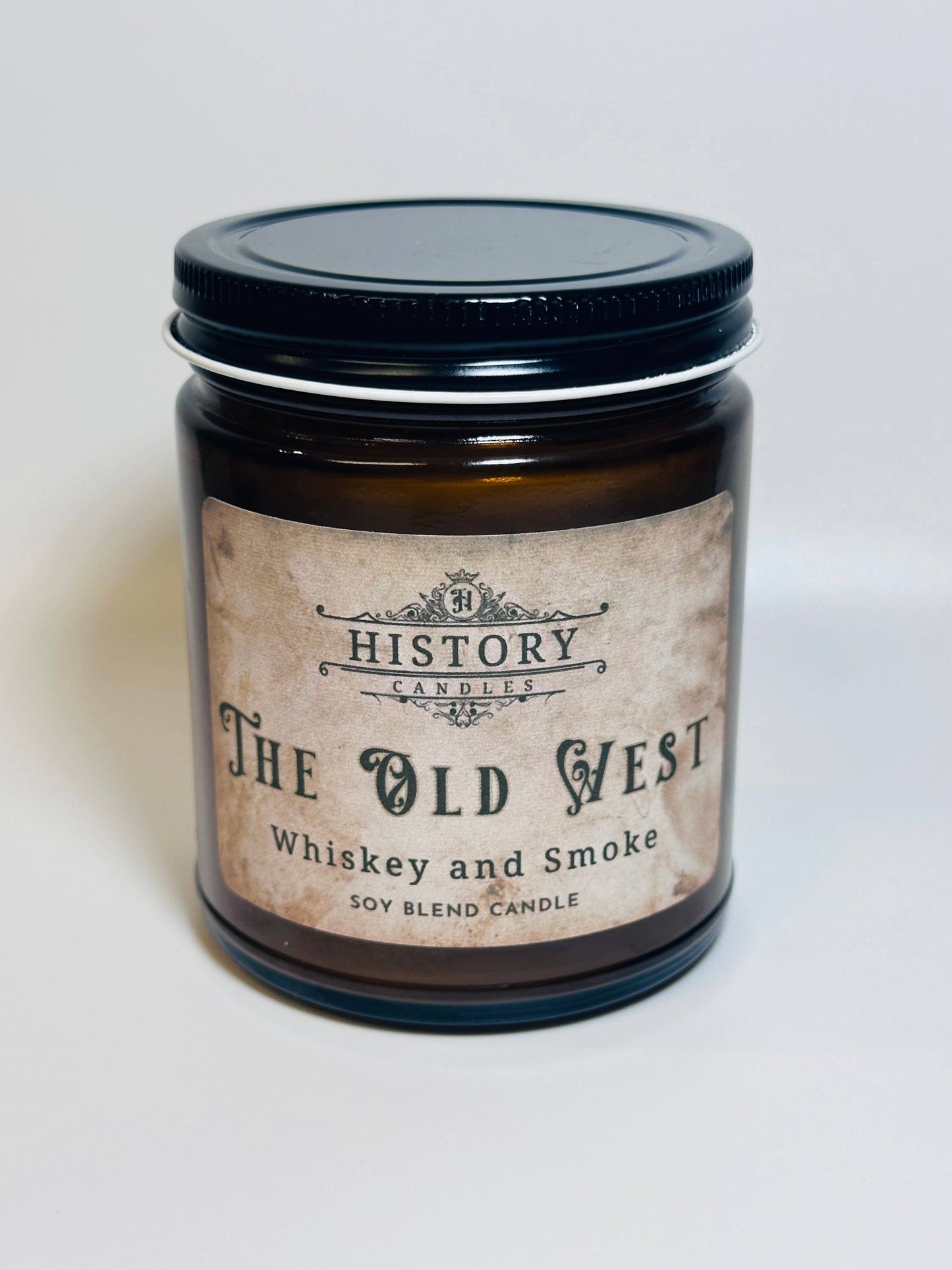 The Old West Candle by History Candles | Whiskey and Smoke