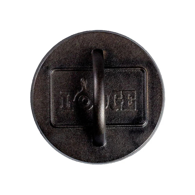 6.25" Seasoned Cast Iron Burger Press | Lodge Cast Iron