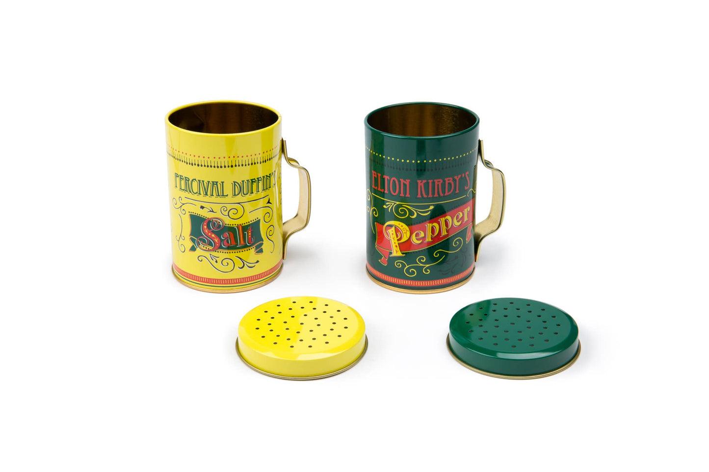 Salt and Pepper Shaker Set, Nostalgic, 4" | Fox Run Brands