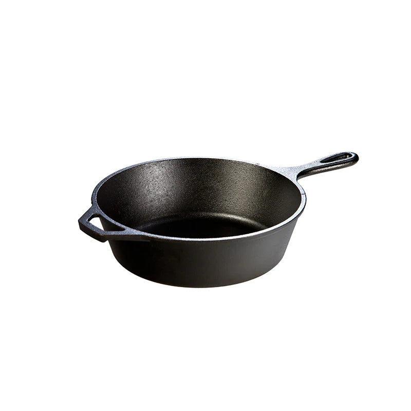10.25" / 3.2 Quart Cast Iron Deep Skillet | Lodge Cast Iron