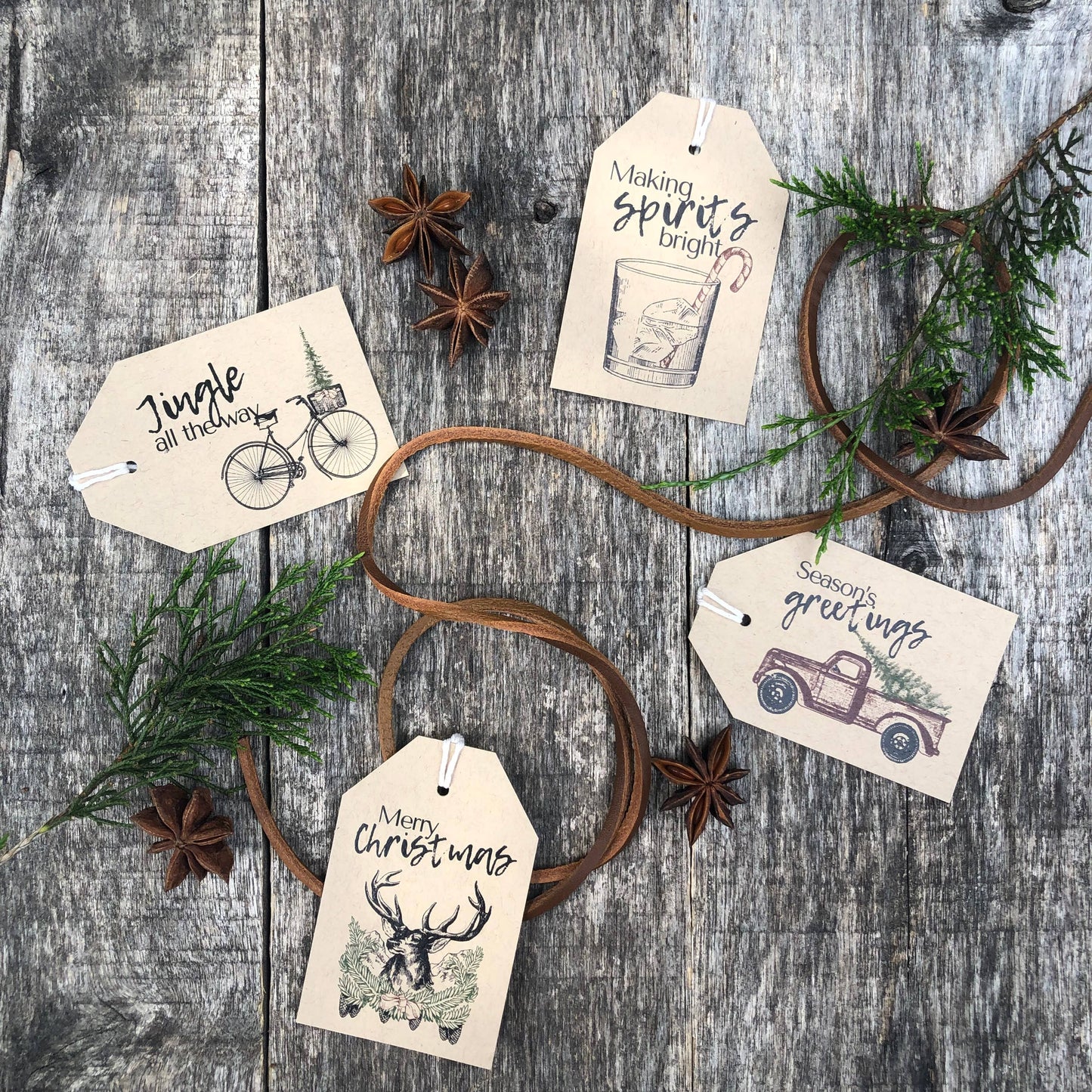 Christmas Gift Tags (Set of 8)
