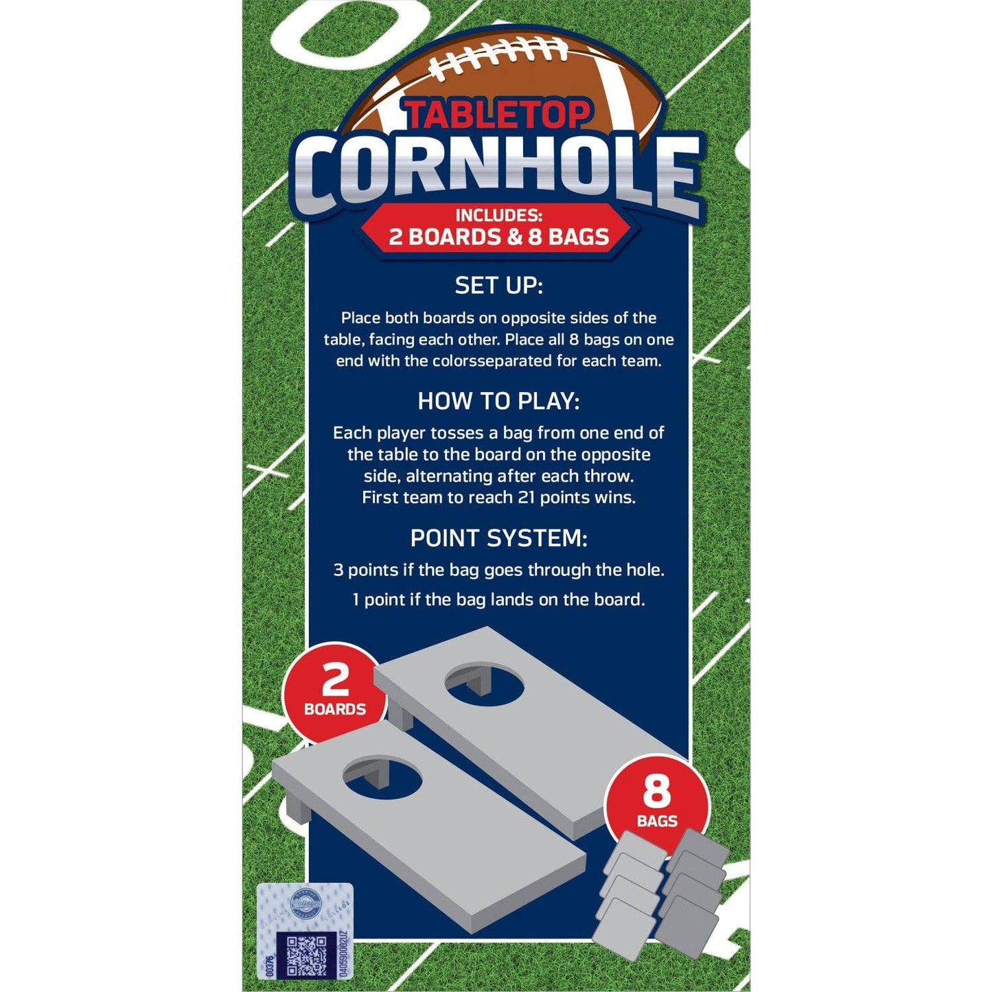 TN Vols Tabletop Cornhole