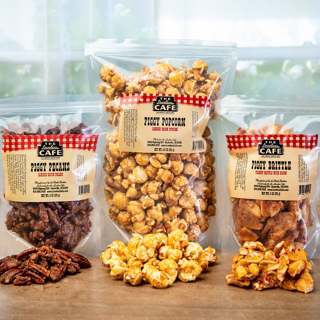 Piggy Popcorn 8.5 oz - The Loveless Cafe