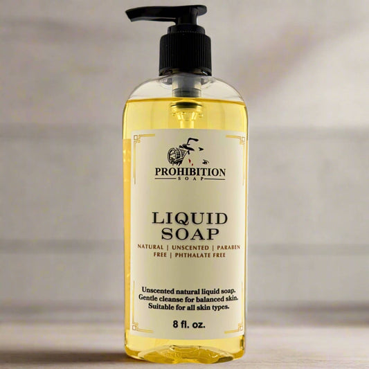 All Natural Liquid Hand Soap | Prohibition Soap