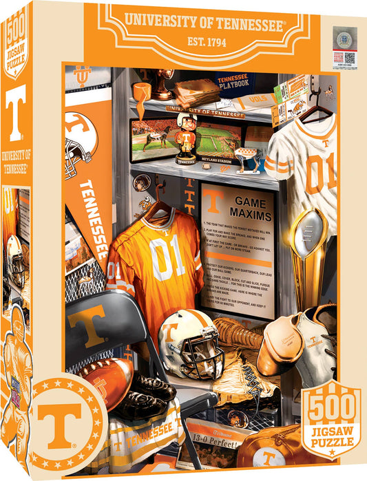 TN Vols Locker Room 500 Piece Puzzle