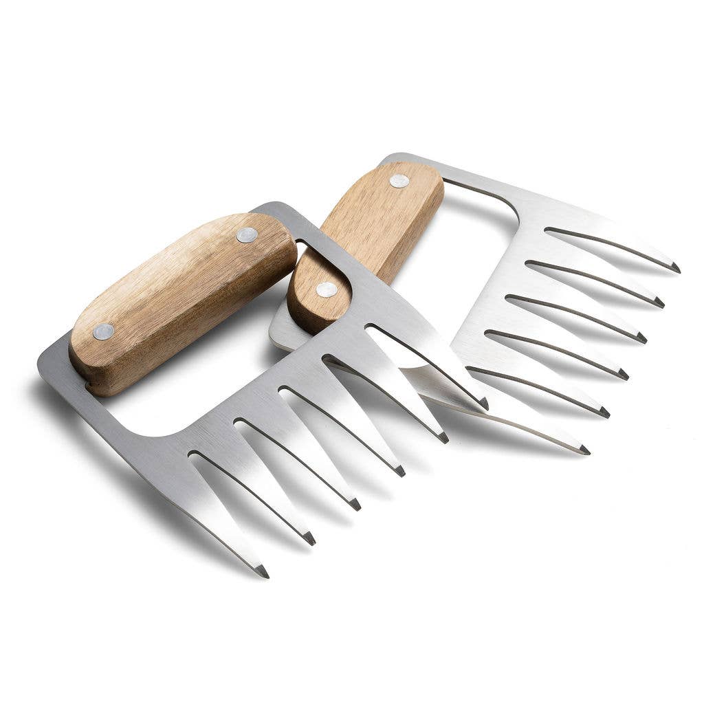 Outset Stainless Steel Meat Shredding Bear Claws | Fox Run Brands,4.4" x 4.2"