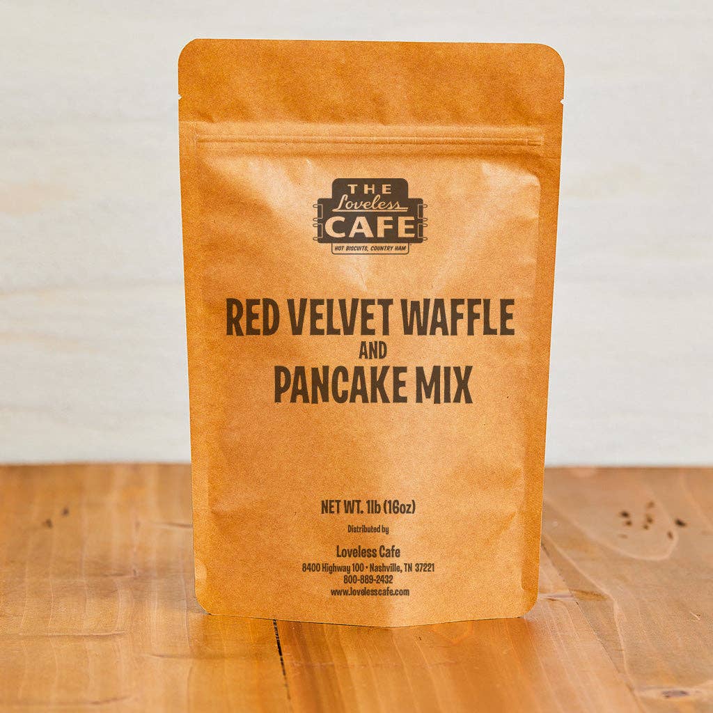 Red Velvet Waffle & Pancake Mix - The Loveless Cafe