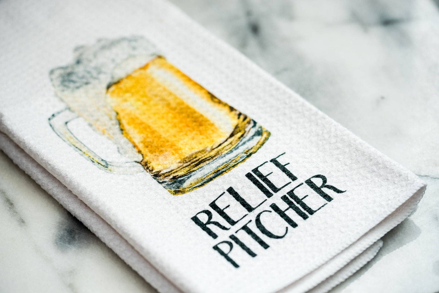 Beer Lover Towels – Funny Kitchen Towels for Home Bar or Man Cave