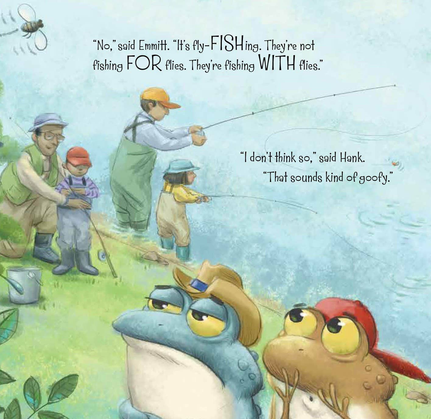 Back Roads, Country Toads Picture Book