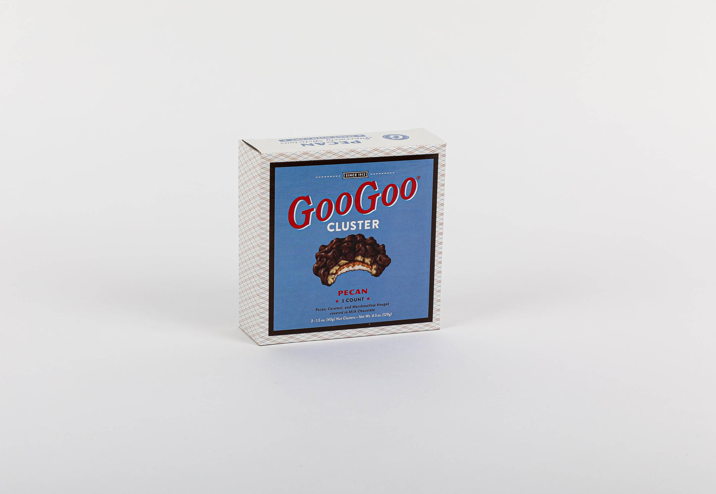 Goo Goo Cluster - Pecan 3 Count Box