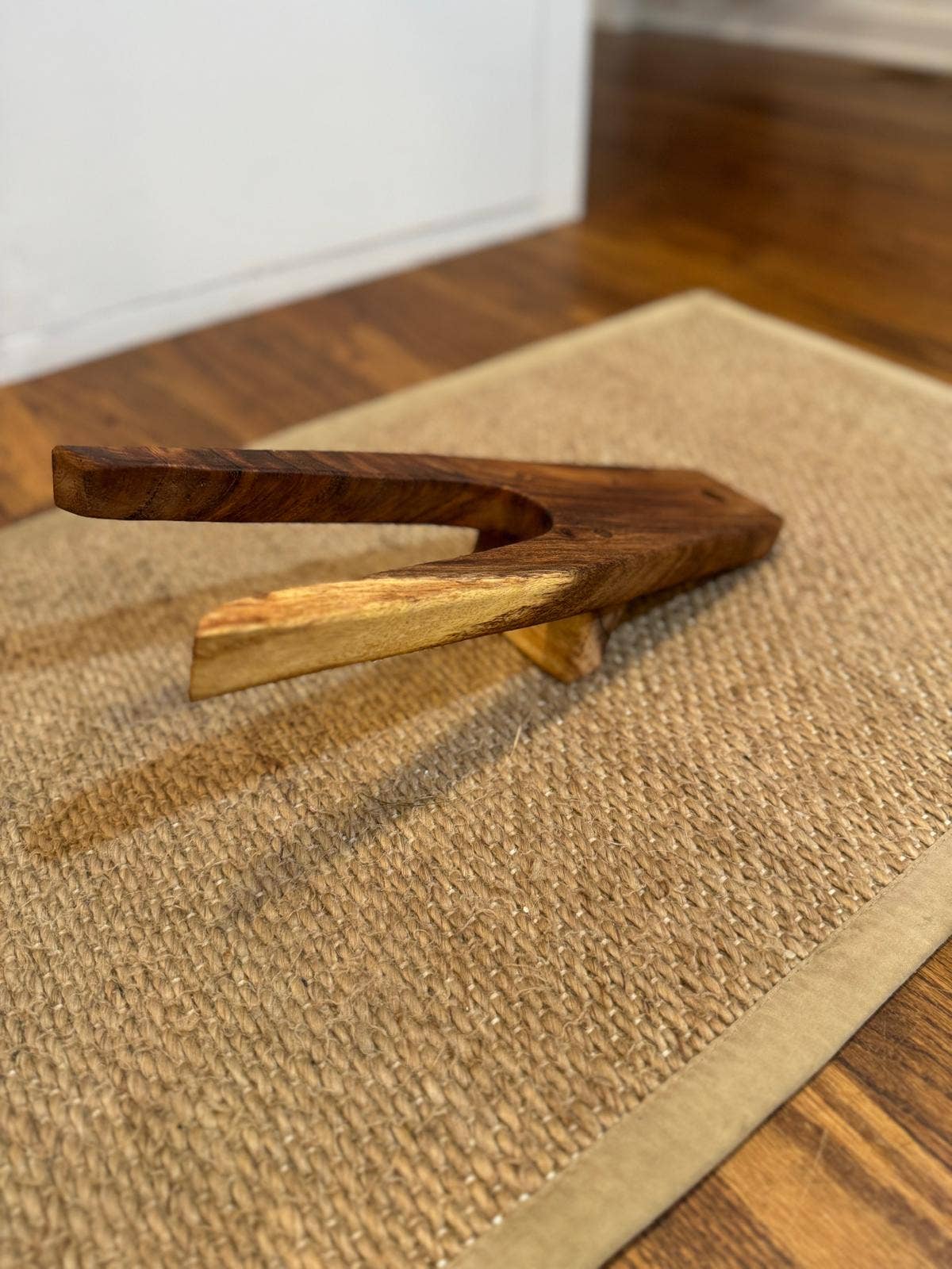 Hand Made Wooden Boot Jack - East Indian Walnut