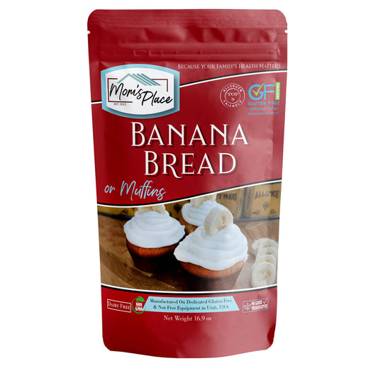 Mom's Place Gluten Free - Gluten-Free Banana Bread or Muffin Mix