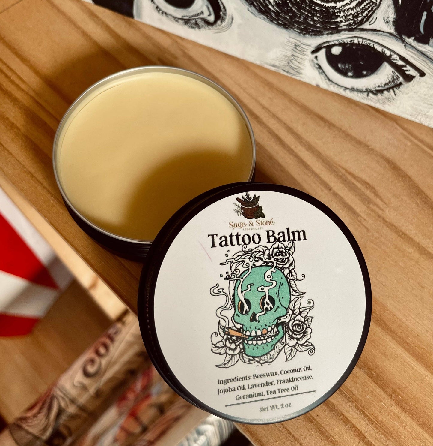 Tattoo Healing Balm - Sage & Stone Apothecary
