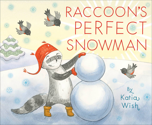 Raccoon's Perfect Snowman Picture Book