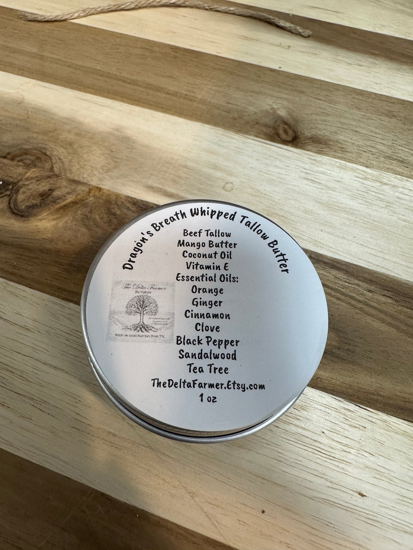 Dragon's Breath Whipped Tallow Balm