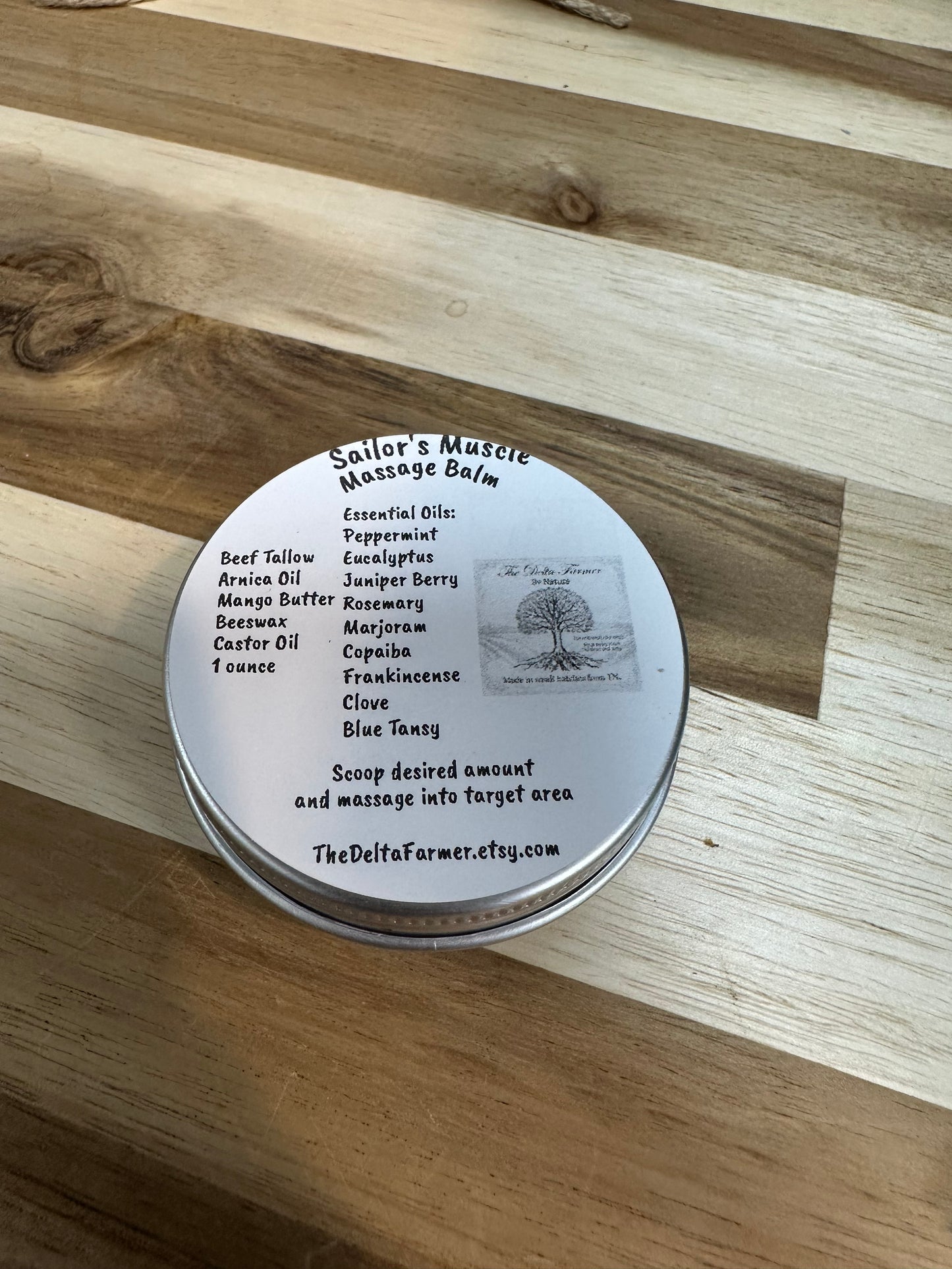 Sailor's Muscle Massage Balm