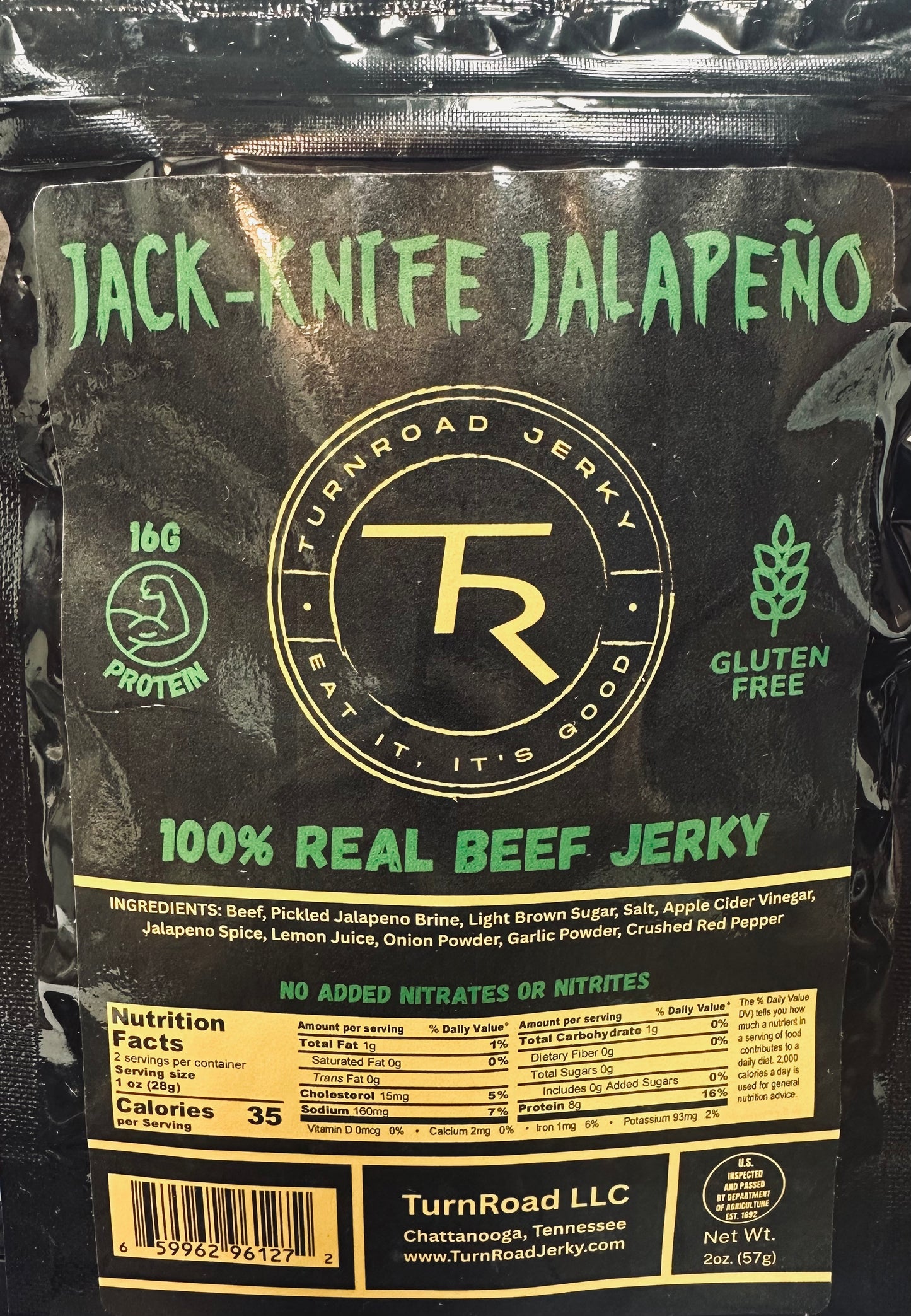 Jack-Knife Jalapeno Jerky | Turnroad Jerky