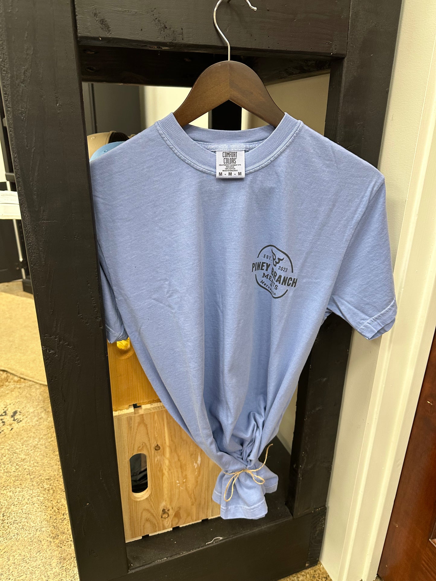 Washed Denim Short Sleeve Shirt | Comfort Colors