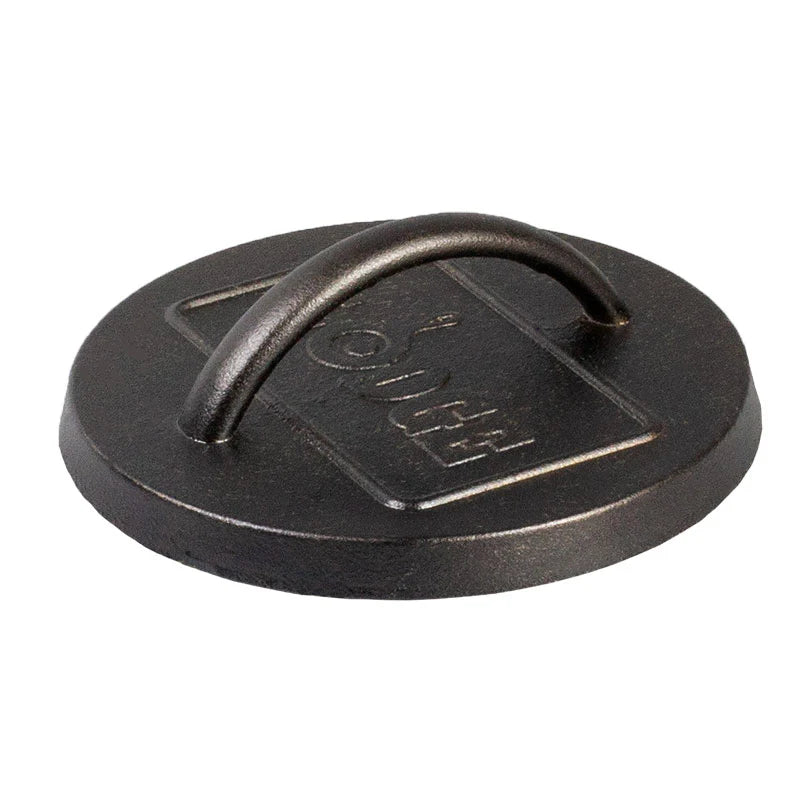 6.25" Seasoned Cast Iron Burger Press | Lodge Cast Iron