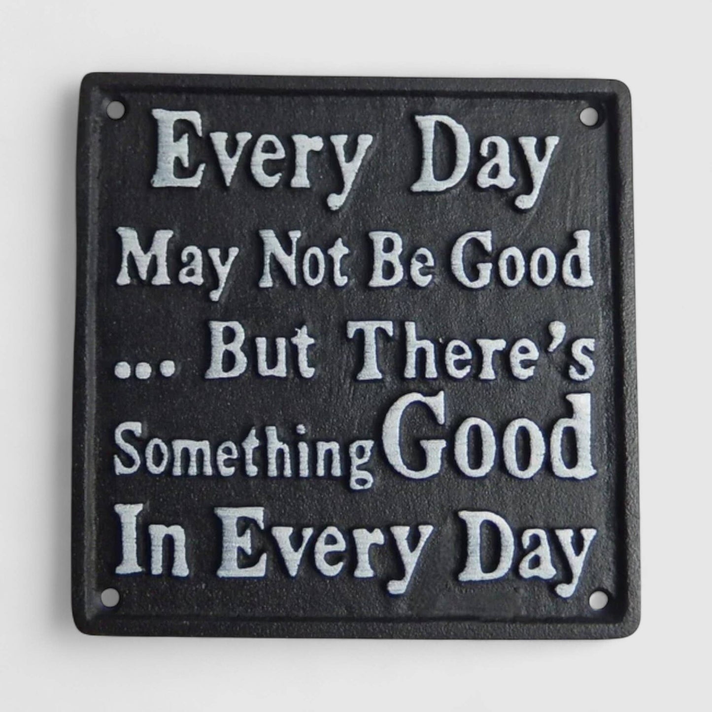 Cast Iron Plaque