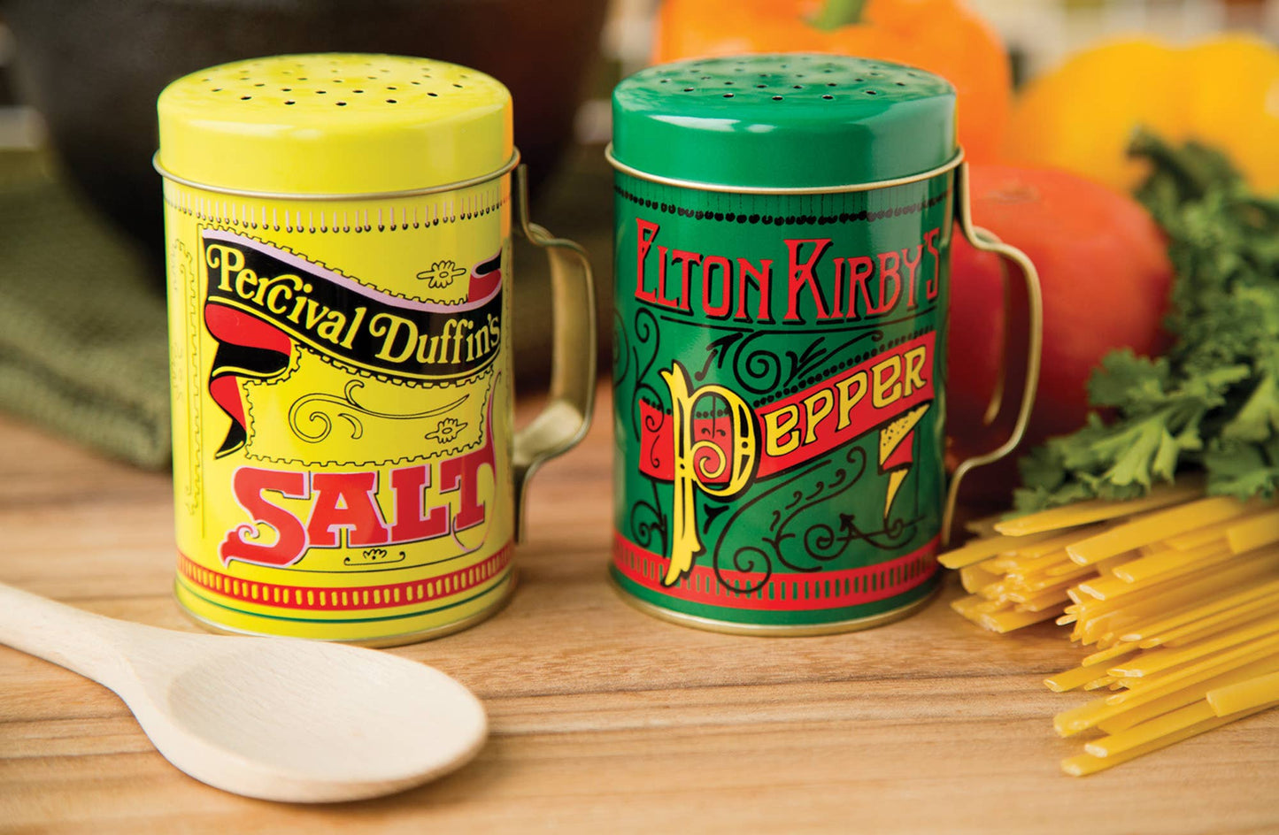 Salt and Pepper Shaker Set, Nostalgic, 4" | Fox Run Brands