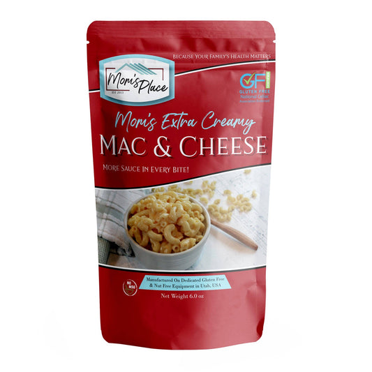 Mom's Gluten-Free Extra Cheesy Mac & Cheese