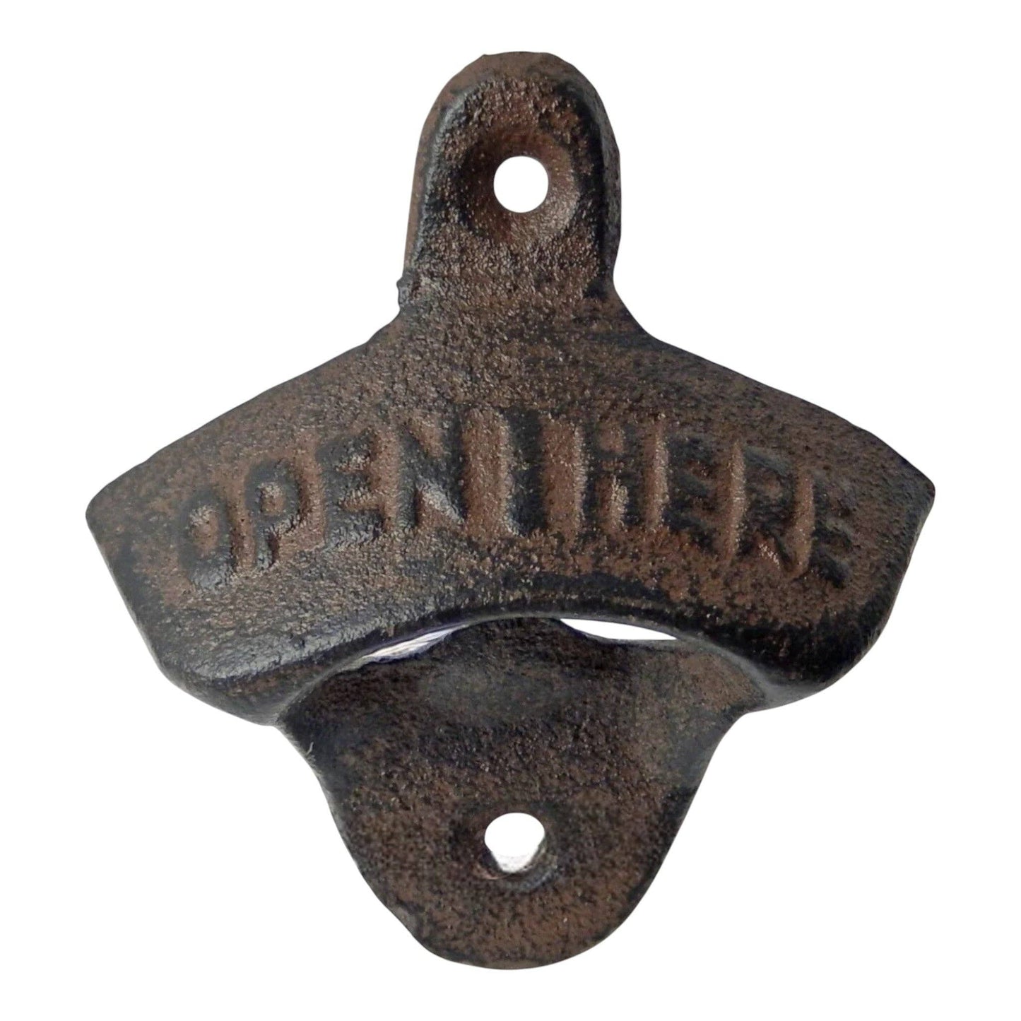Cast Iron Bottle Opener | Rustic Bar Accessory