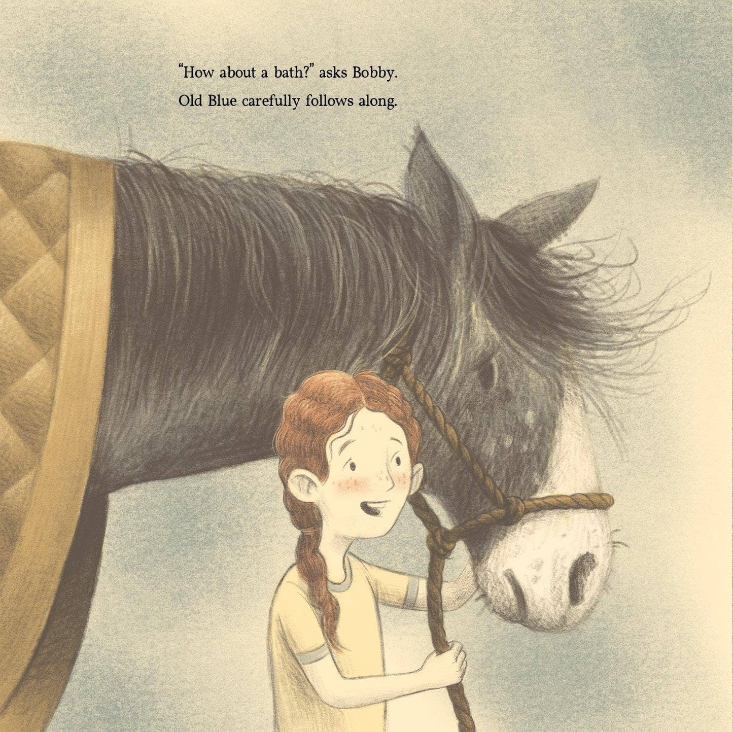 Brave Old Blue Picture Book